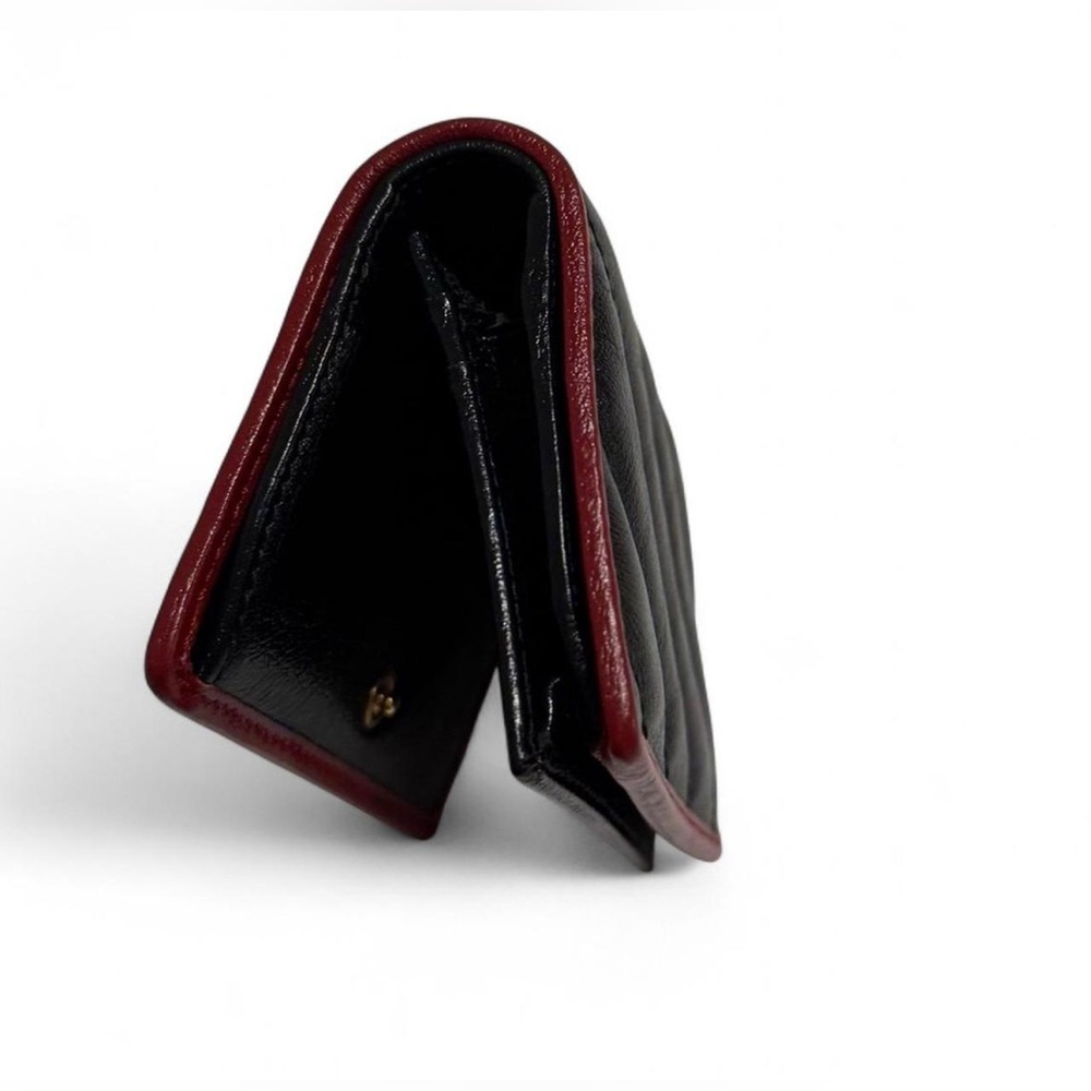 Diagonal Torchon GG Marmont Card Case - Picture 4 of 5